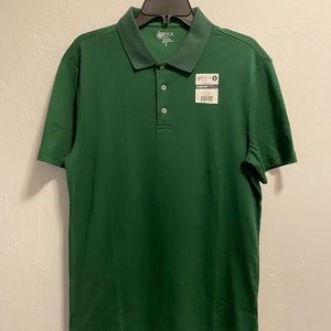 Boca Comfort Fit Solid Green Polo Size Small
